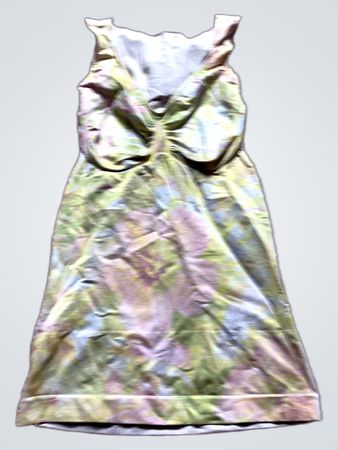 Green Patterned Dress