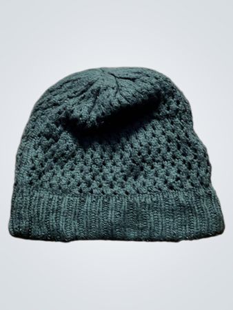 Green Knit Beanie