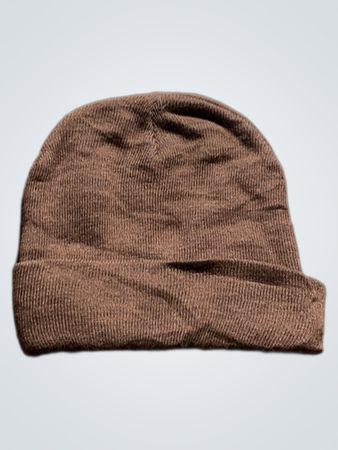 Brown Knit Beanie