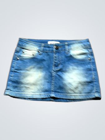 Blue Denim Skirt