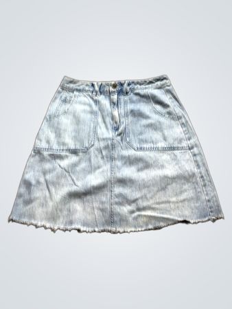 Light Blue Denim Skirt