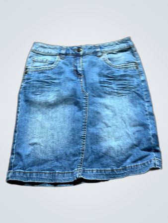 Blue Denim Skirt