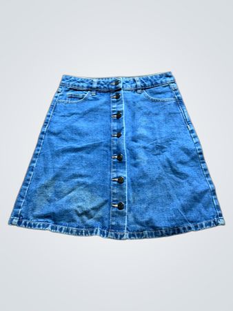 Blue Denim Skirt