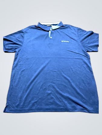 Columbia Navy Blue Polo Shirt