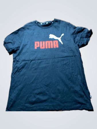 Puma Black Logo T-Shirt