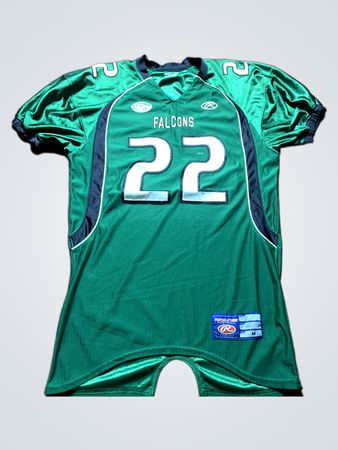 Rawlings Falcons Green Football Jersey #22