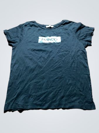 Mango Black T-Shirt