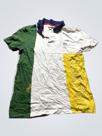 Lacoste Multicolored Patchwork Polo Shirt