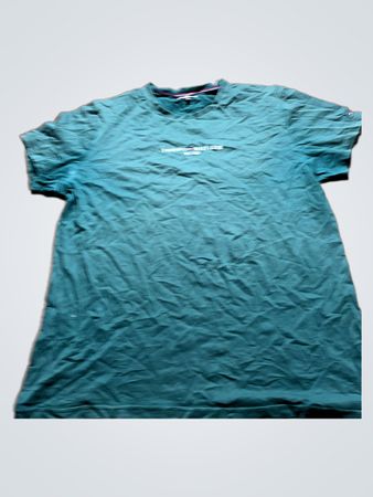 Tommy Hilfiger Green Logo T-Shirt