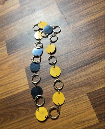 Colorful Disc Necklace
