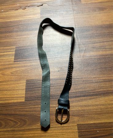 Black Leather Belt