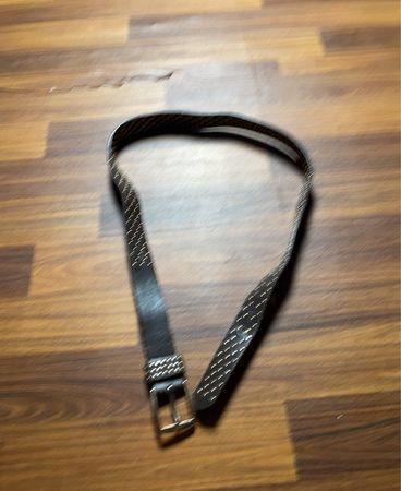 Black Leather Belt