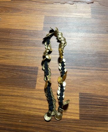Gold-Toned Coin Belt