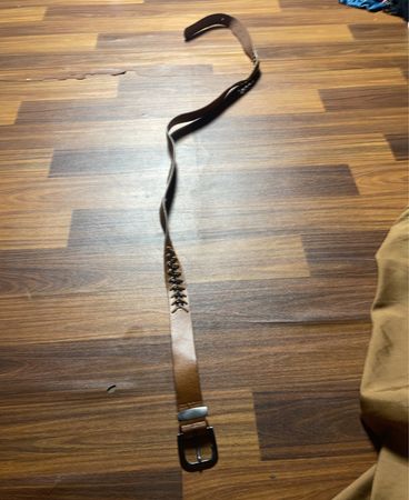 Brown Leather Belt