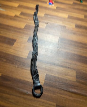 Braided Leather Strap