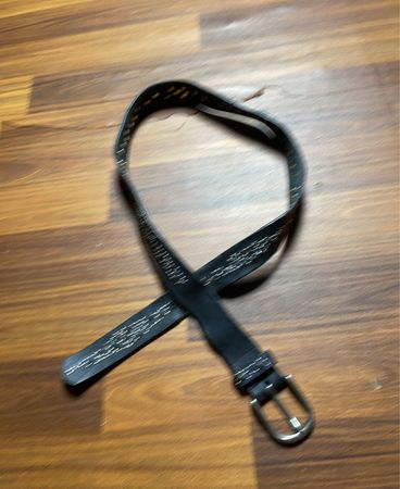 Black Leather Belt