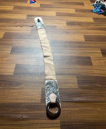 Studded Leather Strap