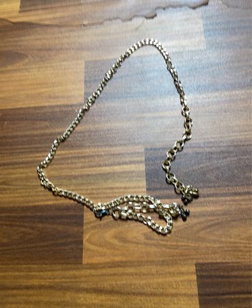 Gold-Toned Chain Necklace