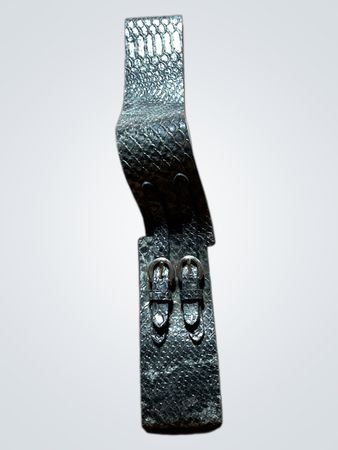 Black Leather Watch Strap
