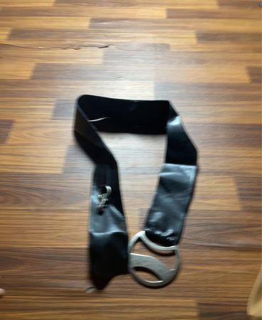Black Leather Belt