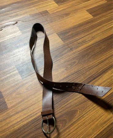 Brown Leather Belt