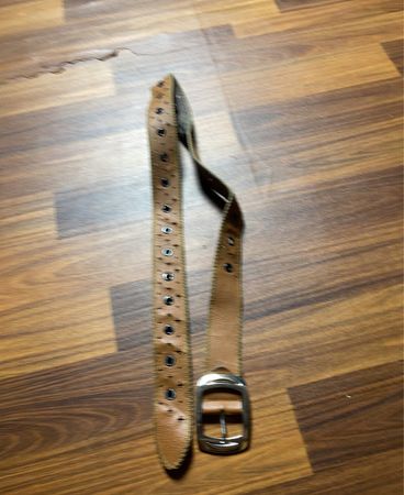 Brown Leather Belt