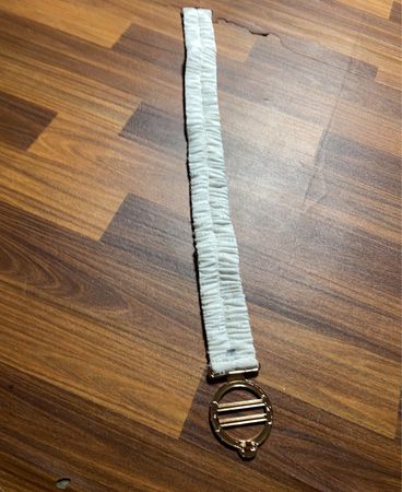 White Fabric Watch Strap