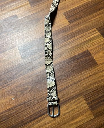 Snake Print Belt
