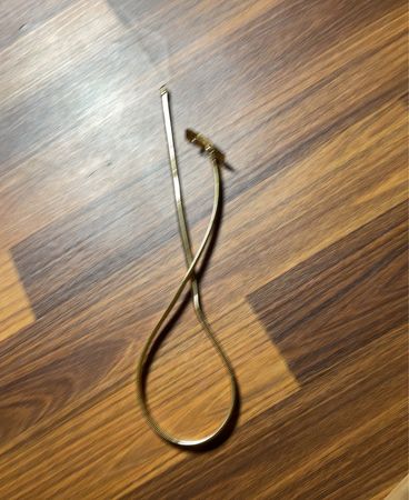 Gold Tone Necklace Cord