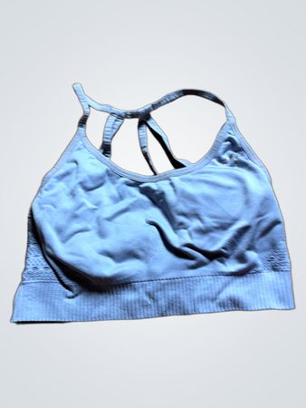 Gray Sports Bra
