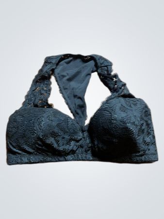 Black Lace Bra
