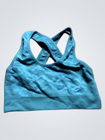 Green Sports Bra