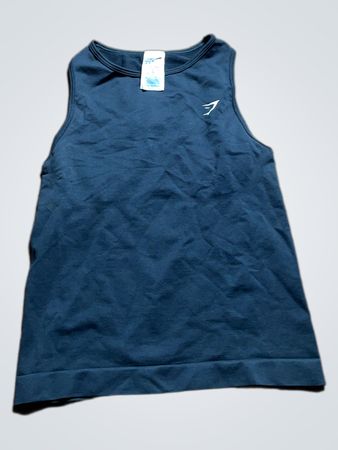 Gymshark Black Seamless Tank Top