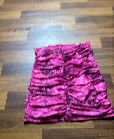 Pink Ruched Skirt