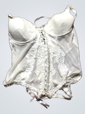 White Lace Corset