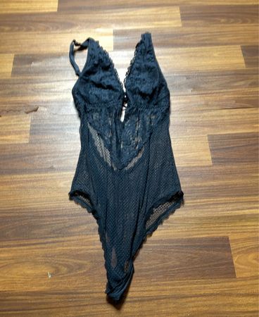Black Lace Bodysuit