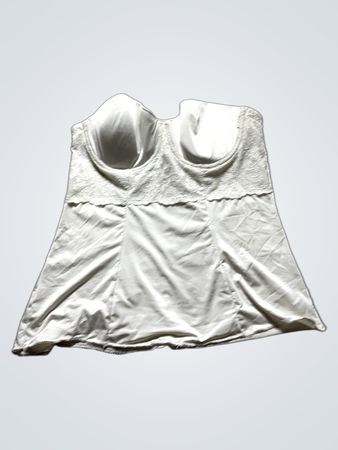 White Bustier Top