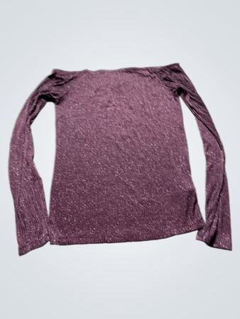 Purple Long-Sleeve Top
