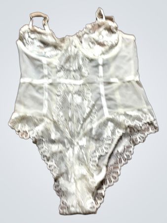 White Lace Bodysuit