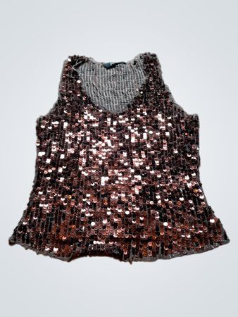 Sequined Tank Top