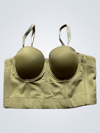 Olive Green Bra