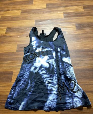 H&M Tie-Dye Racerback Tank Top