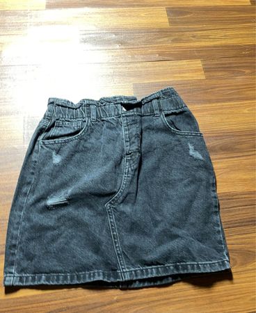 Kiabi Black Denim Skirt
