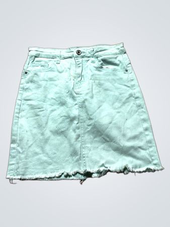 Light Blue Denim Skirt