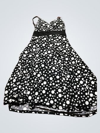Black and White Polka Dot Dress