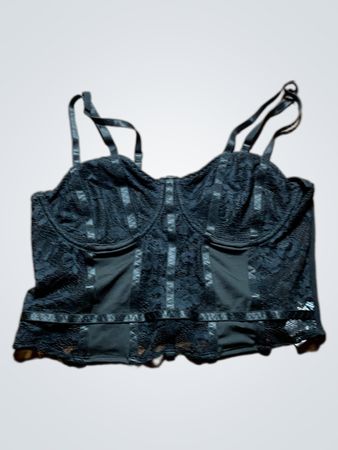 Black Lace Trim Camisole