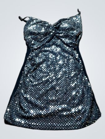 Black Sequin Dress
