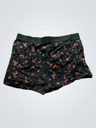 Boxershorts mit Rentier- und Schneeflockenmuster