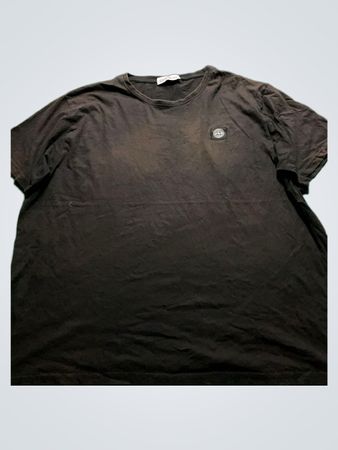 Stone Island Schwarzes T-Shirt