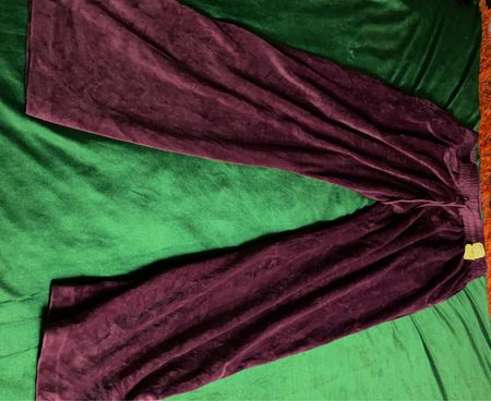 Victoria's Secret PINK Velours Weite Hose